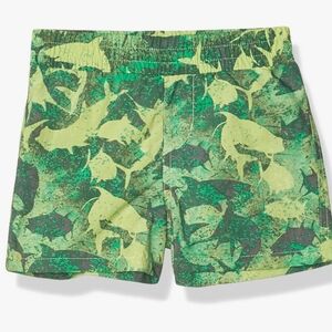 Columbia Kids Swim Trunks - Green and Yellow